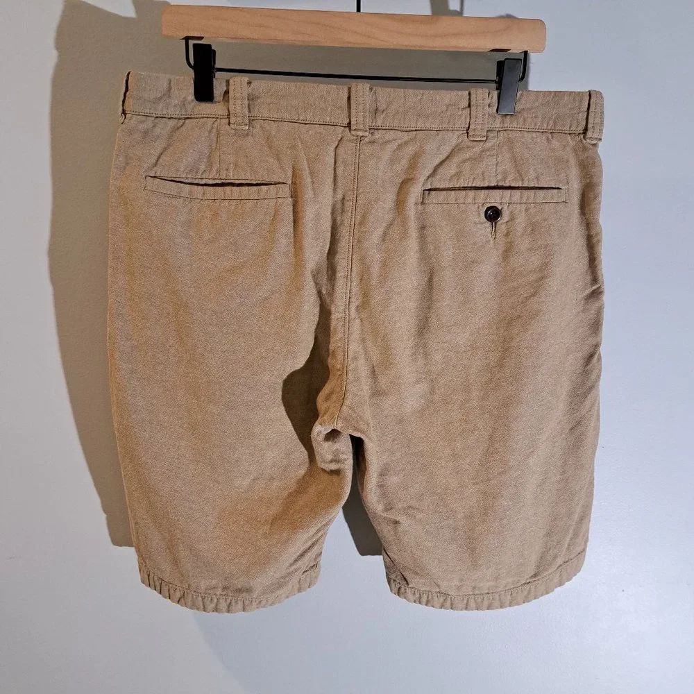 J. Crew men's 34x10.5 flat front shorts